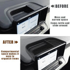 Dashboard Storage Tray Compatible with Ford Maverick 2024 2022-2023 Maverick & Hybrid XL XLT Lariat Accessories (Black)
