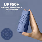Mini UV Folding Umbrella - Lightweight Portable Parasol