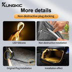 For Tesla Model 3 Highland 2024 2025 Upgrade 12V Trunk Brighten LED Strip Waterproof Flexible DIY Rear Trunk Silicone Light
