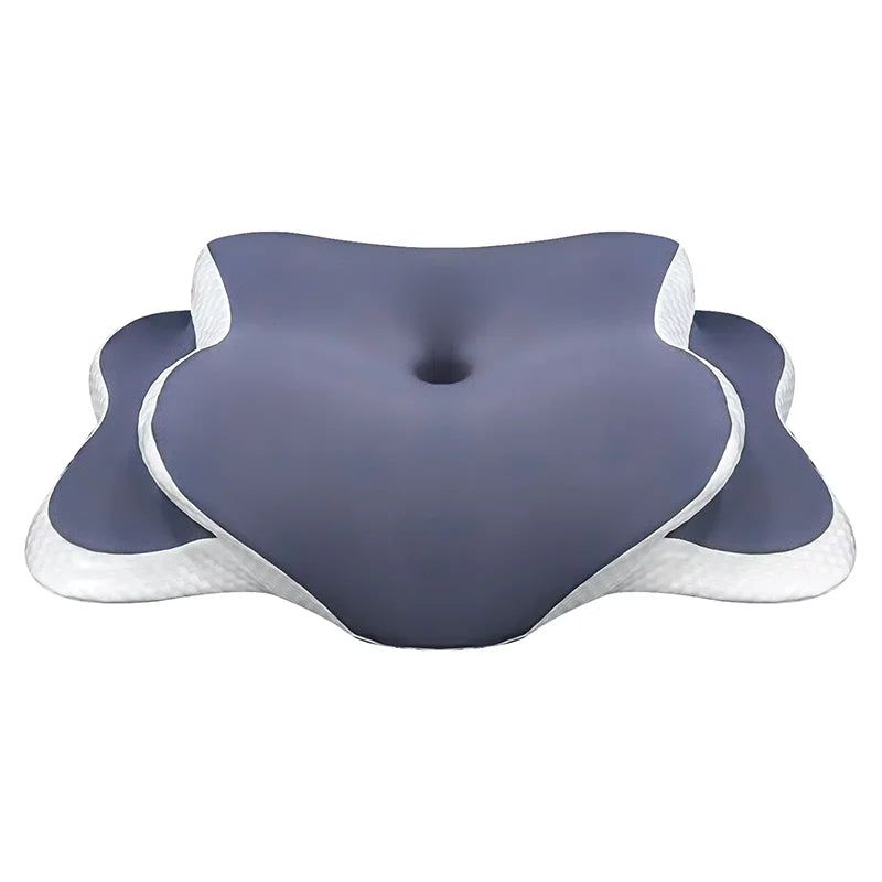 Memory Foam Pillow Cervical Pillow Relieves Neck Pain Contoured Ergonomic Orthopedic Neck Support Side Dorsal Stomach Sleepers