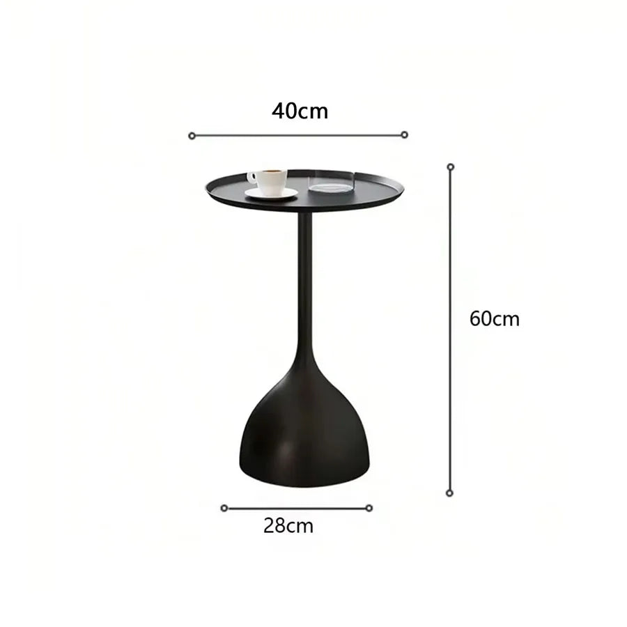 Sofa Small Side Table Nordic Coffee Table  SimpleIron Art Small Round  Bedside Table Mesa for Front Door  Livingroom