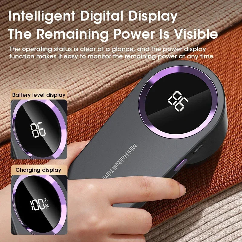 Xiaomi Youpin Lint Remover For Clothing LED Digital Electric Pellet Fl