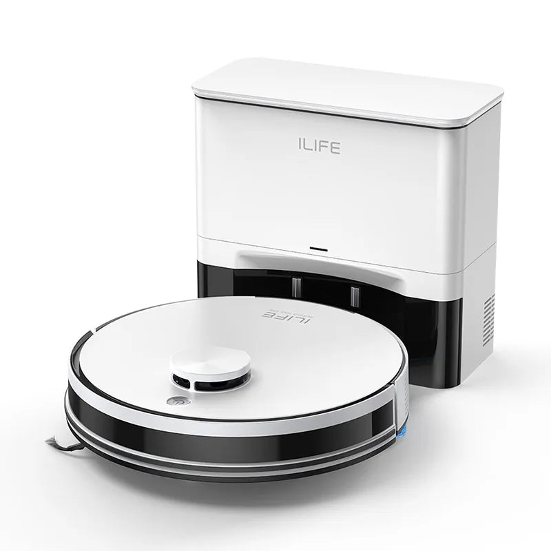 ILIFE A30 PRO 5000Pa Suction, Robot Vacuum and Mop Combo, Self emptying, 60 day capacity,  App/remote , 180 minute running time