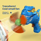 Electric Dinosaur Bubble Machine - Automatic Large Soap Bubble Blower for Kids Outdoor Fun | AlluCanFind
