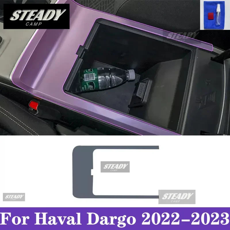 For Haval Dargo 2022-2023 Car interior Center console transparent TPU Paint protective film Anti scratch sticker LCD screen PPF