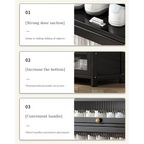 Tall Shoe Cabinet, 10 Tiers 40-45 Pairs Heavy Duty Bamboo Freestanding Shoe Storage Cabinet