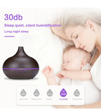 Ultrasonic Cool Mist Onion Humidifier Remote Control Oil Diffuser Colo