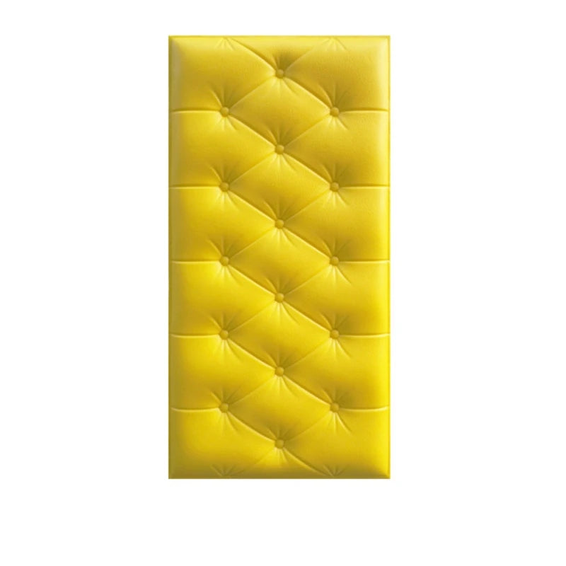 Thickened Self-adhesive Headboard Soft Bag Anti-collision Tatami Three-Dimensional Bedroom Custom Square Headboard