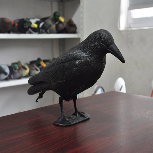 Crow Hunting Decoys Garden Bird Practical Deter Scarer Scarecrow Mice Pest Control Deterrent Repeller Decor For Bird Control