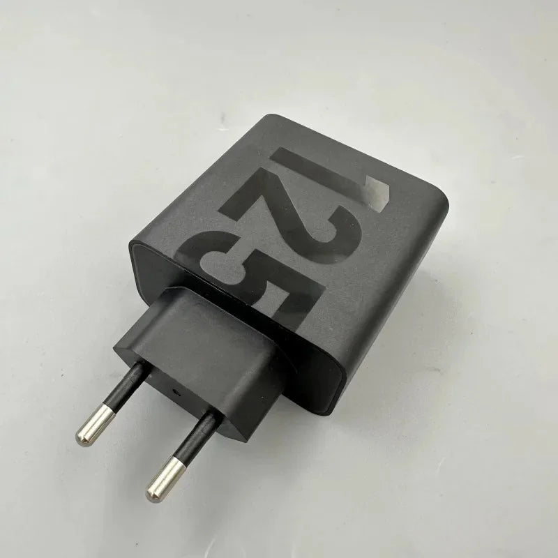 125W Fast PD Charger Adapter for Motorola Moto Fusion 60 edge 60 Pro 50 Neo 70 Ultra Razr 50 G85 G86 1M USB C to USB C PD Cable