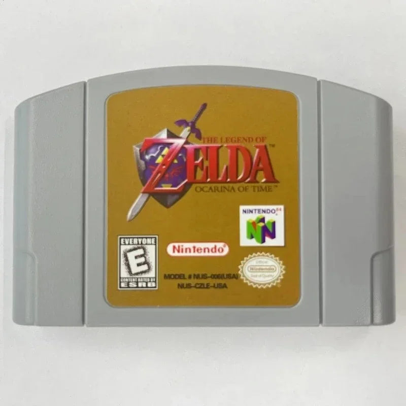 N64 64-Bit Game Cartridge | Super Bros. Series Compatible
