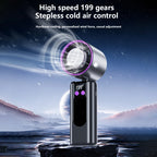 Xiaomi 199 Gear 29000 RPM Foldable Ice Cold Fan Semiconductor Mini Tur