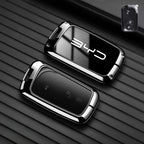 Car Remote Key Case Fob Cover Holder Shell Bag for BYD Song Plus Atto 3 Han EV Tang DM Qin Seal Dolphin Keychain Accessories