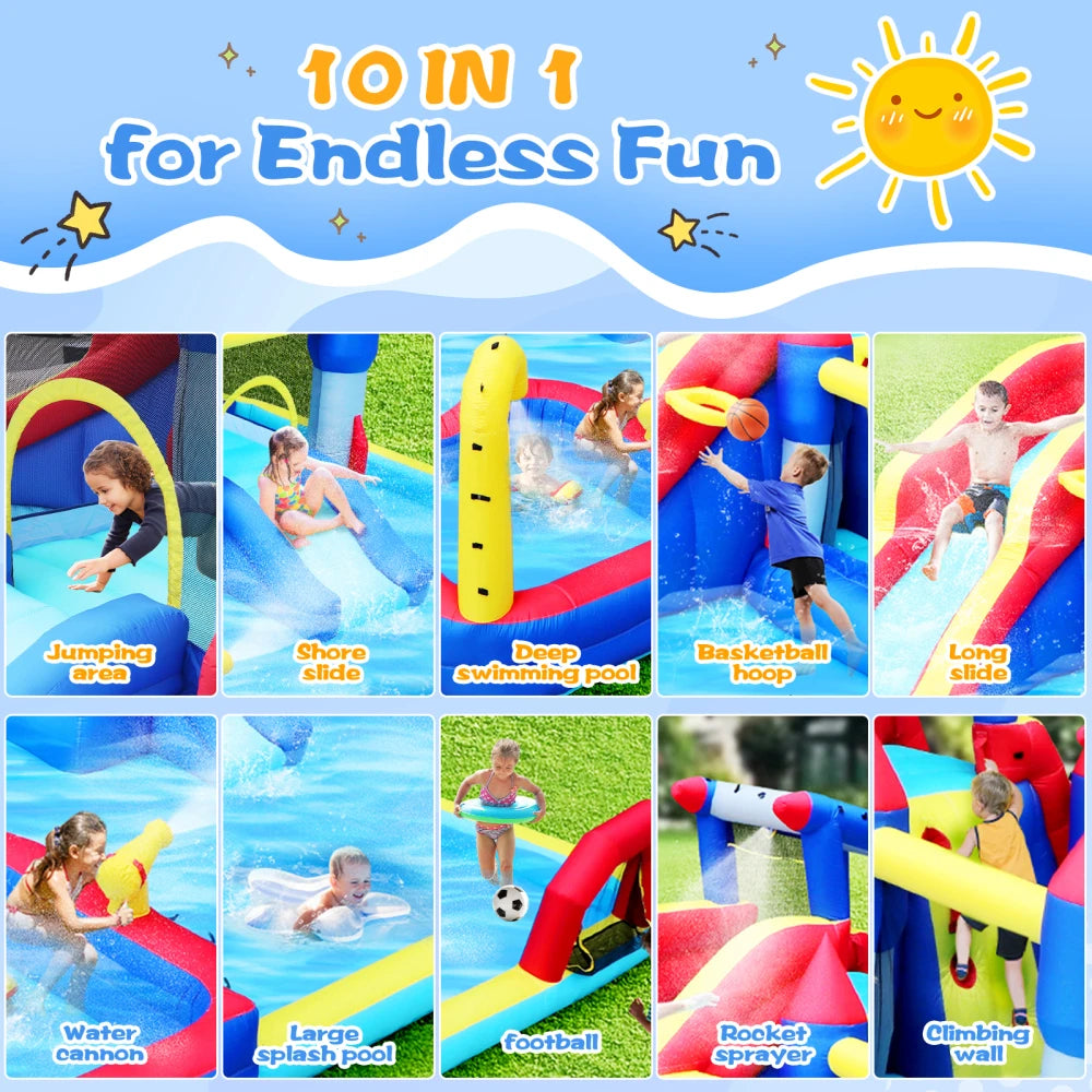 Giant Inflatable Water Slide Park