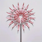 Creative Courtyard Garden Lawn Decoration Unique Wind Collector Magical Kinetic Energy Metal Windmill Rotator