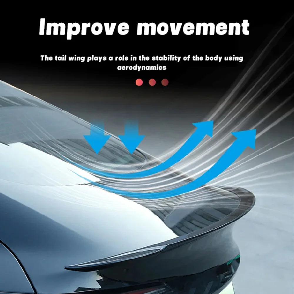 Spoiler for Tesla Model 3 Highland 2026 Accessories ABS Tail Wing New Design Lower Wind Resistance Ludicrous Auto Exterior Parts