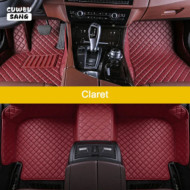 CUWEUSANG Custom Car Floor Mats For Lexus NX NX200t NX250 NX300 NX300h NX350 NX350h NX450h Auto Carpets Foot Coche Accessorie