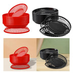 24 Pieces Fast Food Baskets Retro Deli Baskets Bread Fry Baskets Serving Tray Platters for Arts Kitchen Office Party Burgers