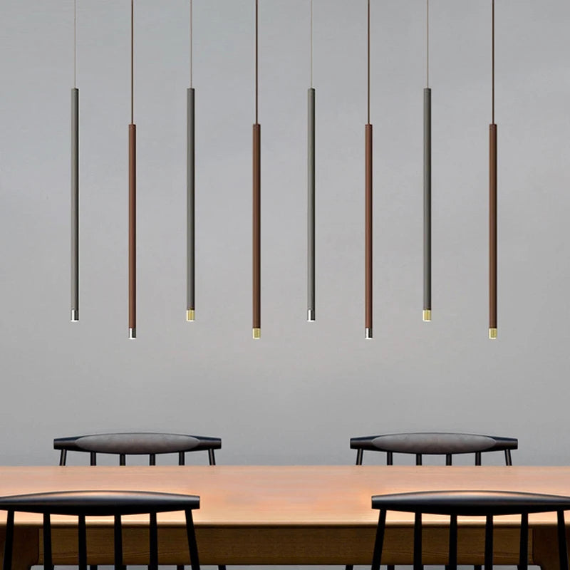 Kitchen Island Table Hanging Lamps Indoor Corner Droplight Bedroom Bedside Pendant Lights Fashion Bar LED Chandelier Decoration