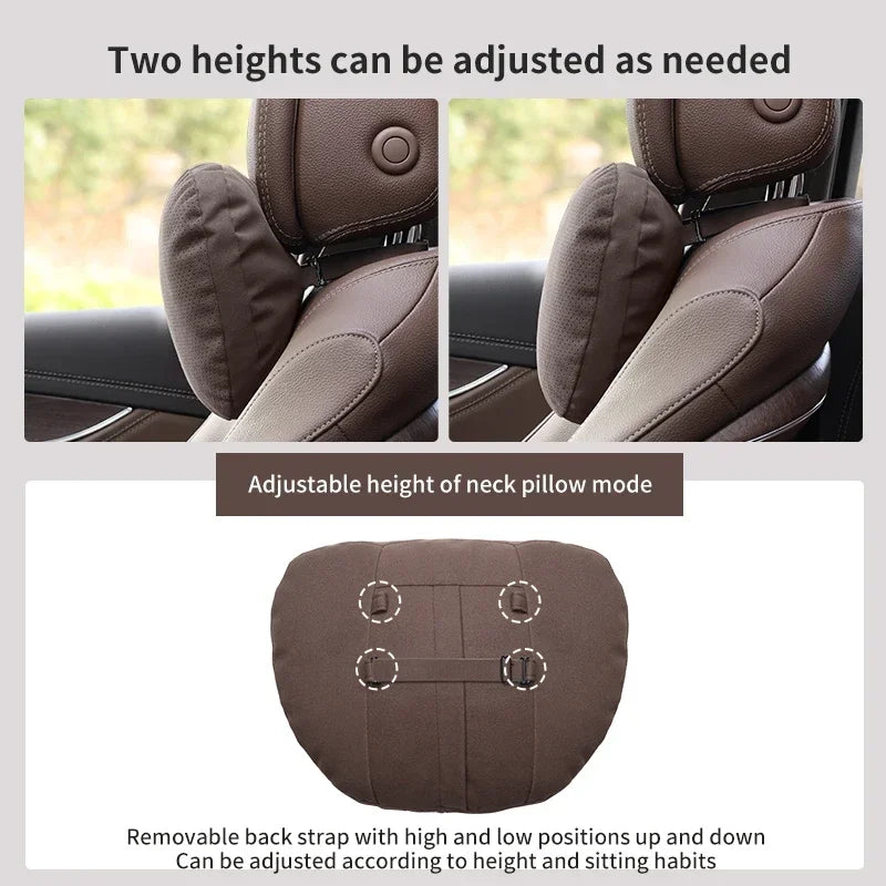 Car Interior Headrest Waist Rest For Land Rover Autogiography Auto Headrest Neck Support Seat Lumbar Cushion Soft Neck Pillow