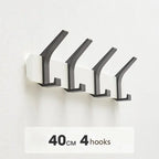 Stylish Nordic Fashion Coat Rack Wall Mount Hanger with Hooks for Clothes Keys Hats Hallway Living Room Furniture Decor