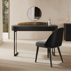 Large Chair Mirror Vanity Table Wood Storage Black Set Drawers Bedroom Dressers Makeup Desk Girl Stool Penteadeira Furniture