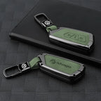 Vw Golf 5 6 Polo Passat B6 B7 Cc Skoda Jetta Universal Car Key Case Luxury Leather Key Cover Durable Secure Car Holder