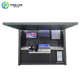 Customizable Stainless Steel BBQ Station with Prep Sink Storage Drawers and Grill for Outdoor Kitchen Island