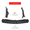 Trunk Protector Sill Guard For Tesla Model 3 Anti-Scratch Mat Rear Cargo Threshold Bumper TPE Pad Door ABS Side Cover Accessorie