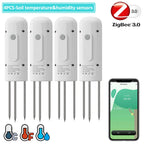ZIGBEE WIFI Garden Watering Timer Smart Sprinkler Drip Irrigation System Built-in Water Flow Recorder Water Controller TUYA