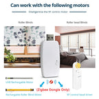 Remote Control for Roller Shade Blind Motor Chain Roller Blinds ZM25 ZM25RX M515EGB AM15 RF Control