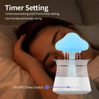 Rain Cloud Humidifier Aroma Diffuser With 7Colors Night Light Aromathe