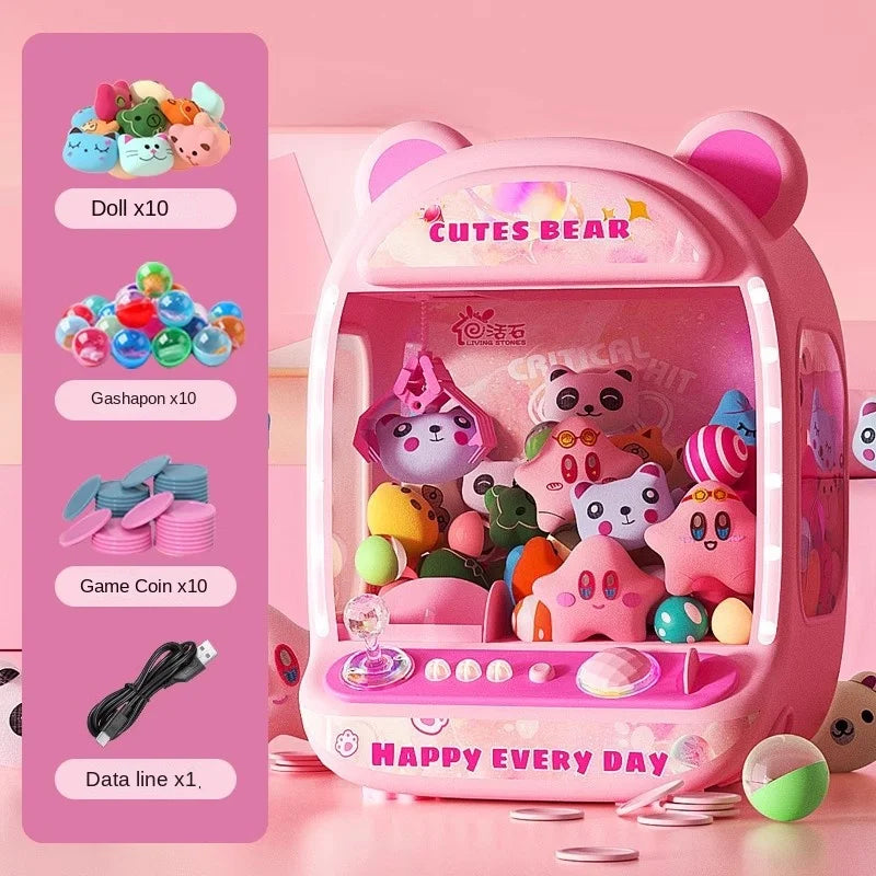 Mini Doll Machine Toy for Kids | DIY Coin-Operated Crane Game | AlluCanFind