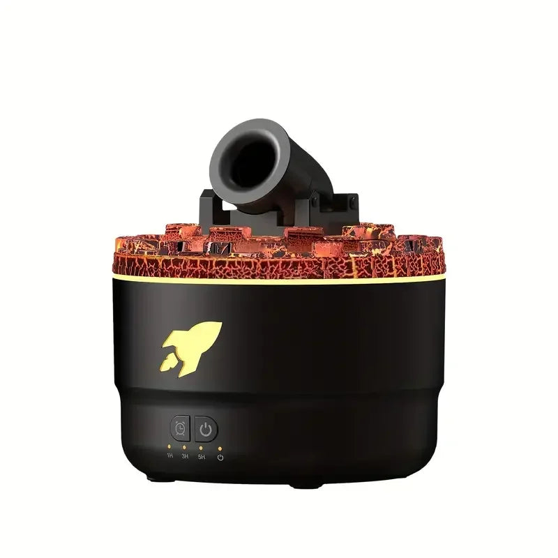 2025 New Creative Fort Aromatherapy Machine Household Lava Crack Humidifier Hotel Essential Oil Diffuser Aromatherapy Machine