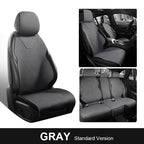 Universal Fit Car Accessories Suede Saddle Seat Cushion Pad Half Covered for 90% Sedan SUV Suede Universal Set Cover 5 Seats