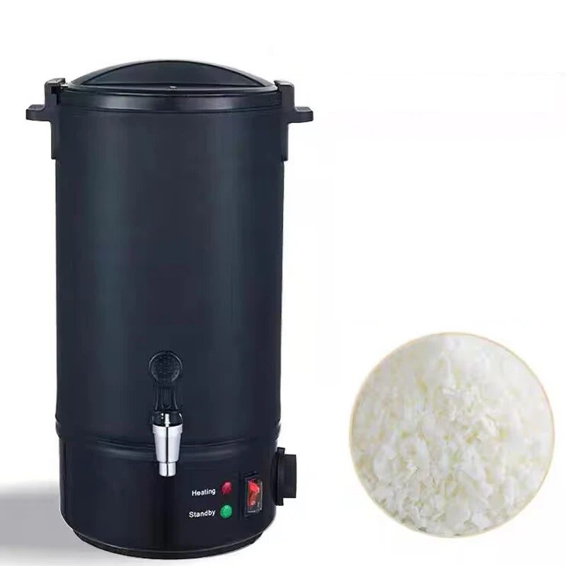 8L Professional Stainless Steel Wax Bean Heater Machine Candle Melter Warmer Pot Bucket For Hair Removal Paraffin