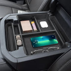 Center Console Organizer Tray For 2021-2024 GMC YuKon Denali, Chevy Suburban/Tahoe Armrest Storage Box Interior Accessories