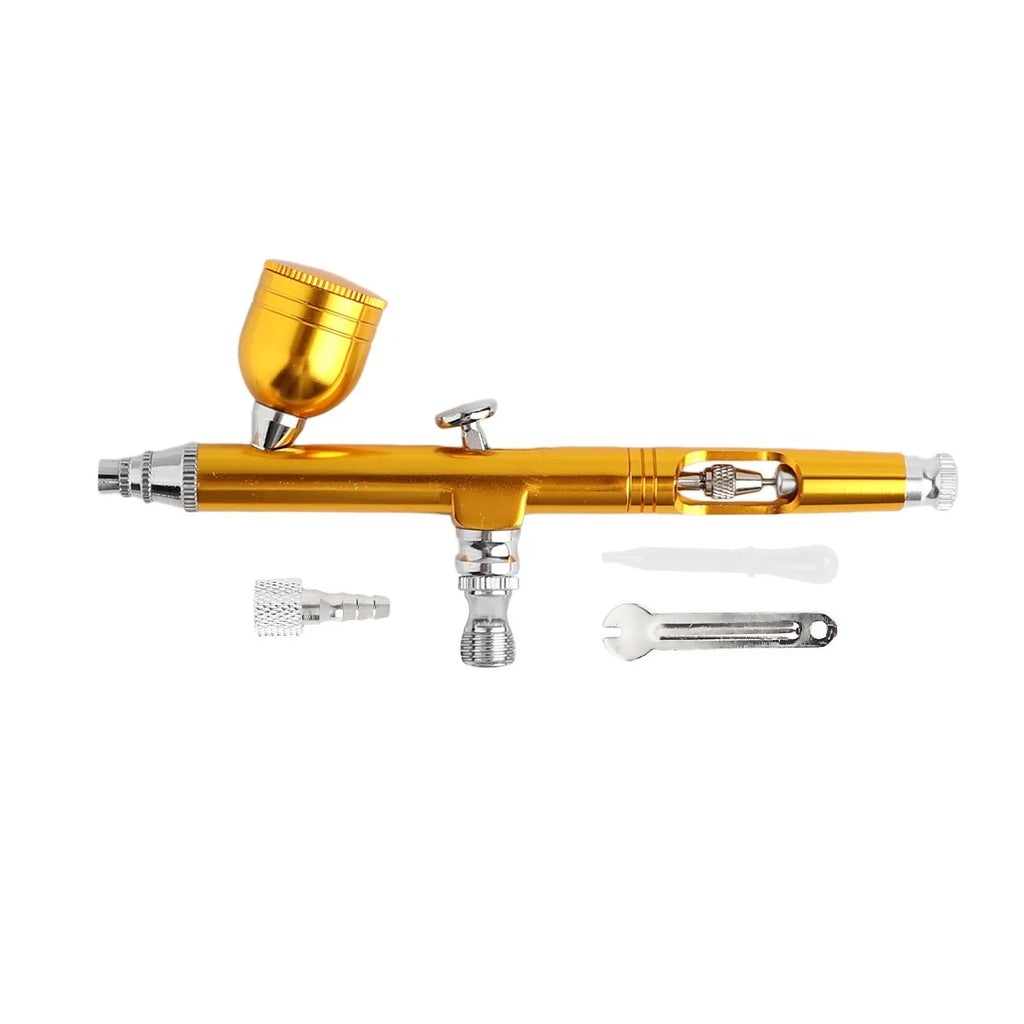 Dual Action 0.3mm Airbrush Gravity Feed Paint Spray Gun Cake Decorating Nail Nart Manicure Model Car PaintArt Paint Tattoo Tool