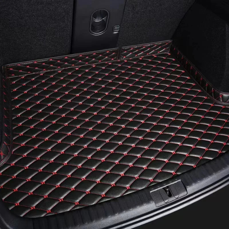 Car Floor Mats For Nissan Leaf ZE1 2018~2022 Luxury Leather Mat Durable Pad pets Interior Parts Rugs Set Accessories 2019