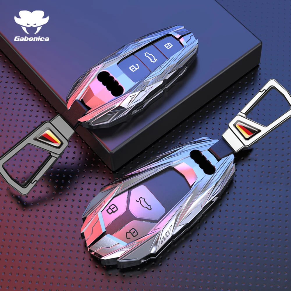 Alloy Car Key Case Cover Shell Fob For Audi A1 A3 Q2L Q3 S3 S5 S6 TT TTS Q7 Q5 A6 A4 A4L Q5L A5 A6L A7 A8 Q8 S4 S8 Accessories