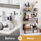3-Tier Over The Toilet Rack for Bathroom,Over The Toilet Storage,  Over Toilet Storage Shelf, Bathroom Shelves Over Toilet