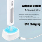 10LED Trap Mosquito Killer Lamp Electric Flies Swatter USB Rechargeable Summer Mosquito Trap Racket Anti Insect Bug Zapper 3000V
