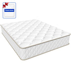 AUTHMIC Mattress 22cm Thickness 7-Zone Support Medium Firm Breathable Bed Pocket Mattress for Back Pain Relief Comfortable Sleep