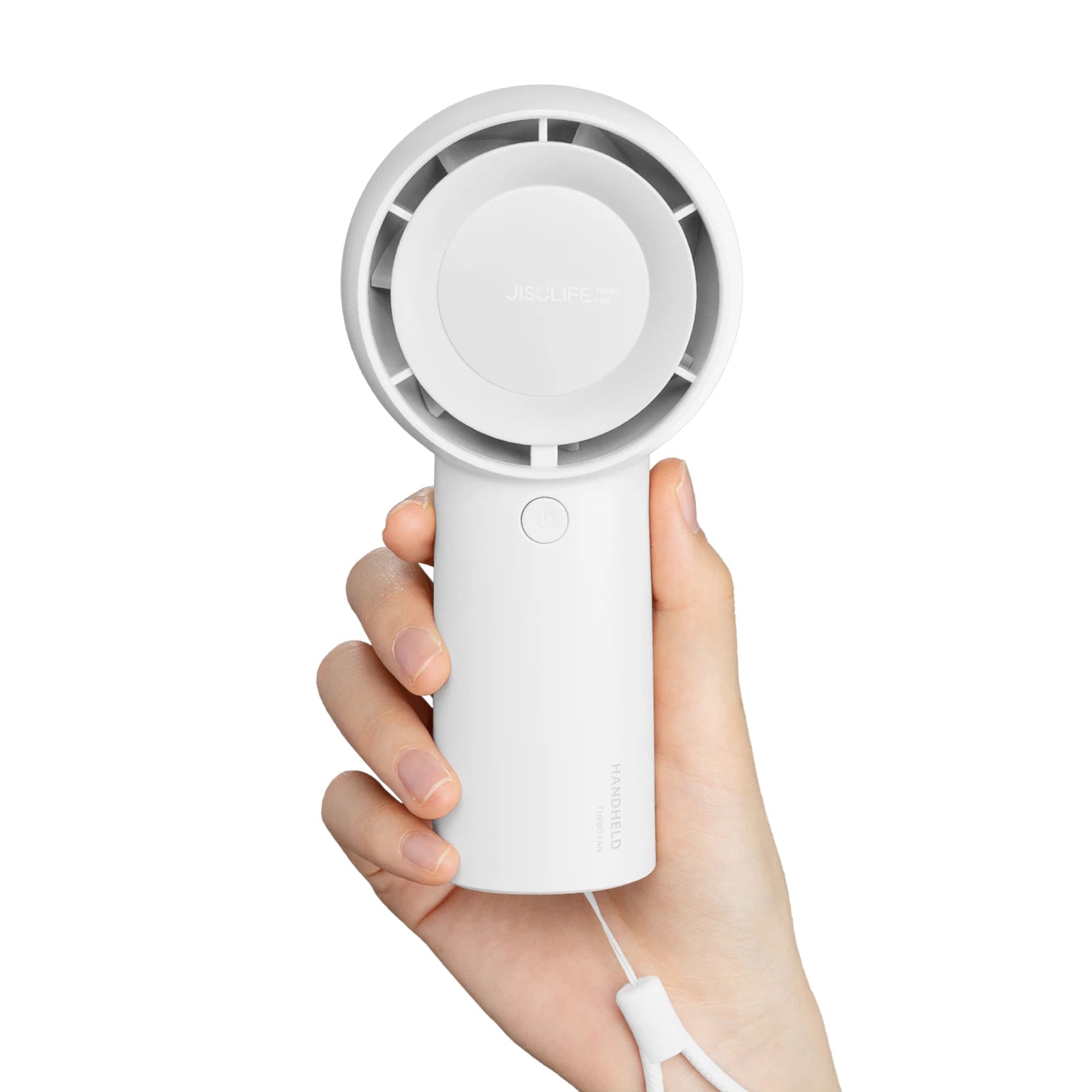 JISULIFE Handheld Turbo Fan, 4000mAh USB Rechargeable Battery , Small