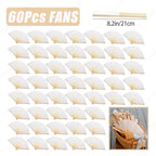 6-120Pcs 33inch Paper Umbrellas for Wedding Guest White Paper Parasol Umbrellas for Guests Wedding Photography Props with Fans