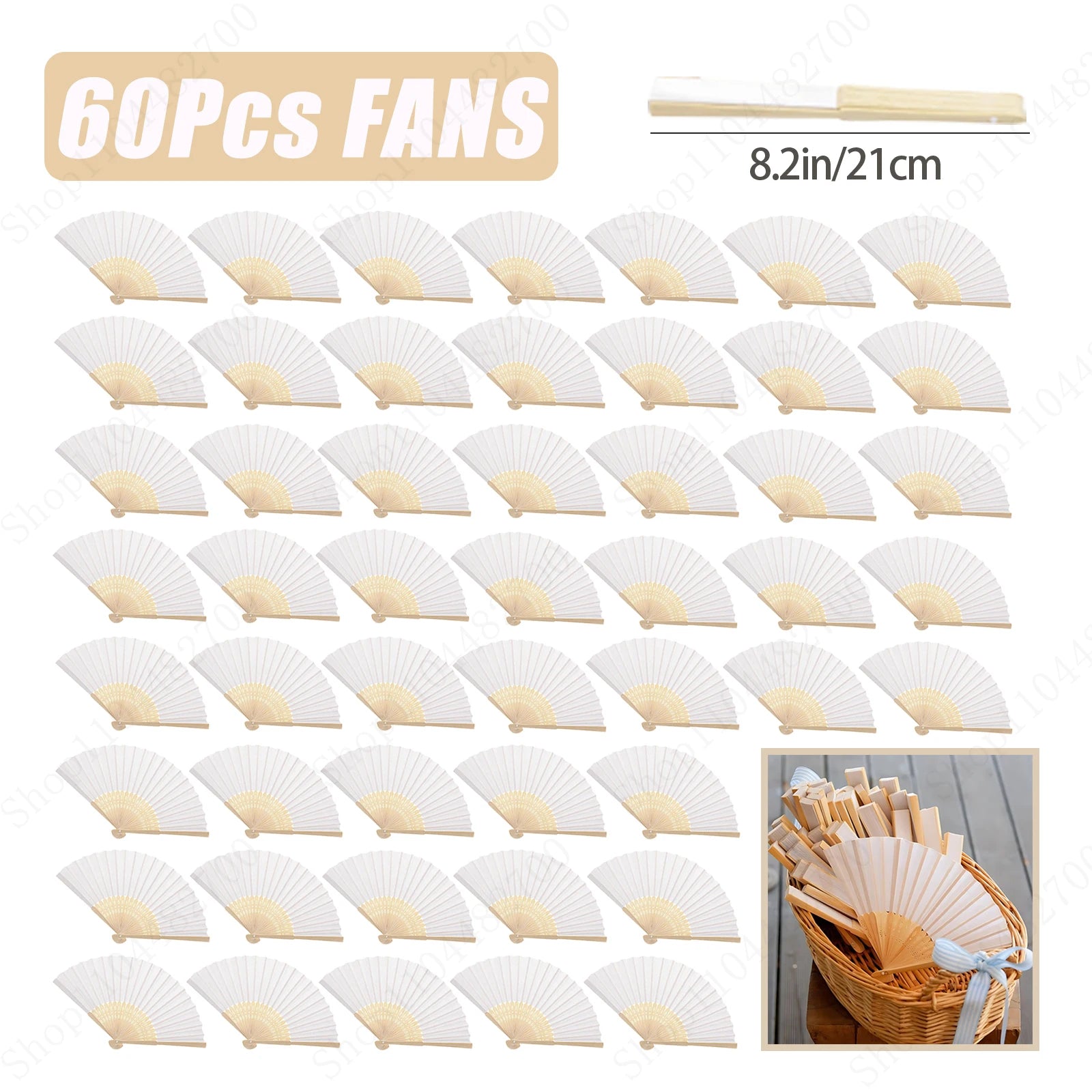 6-120Pcs 33inch Paper Umbrellas for Wedding Guest White Paper Parasol Umbrellas for Guests Wedding Photography Props with Fans