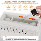White Noise Sleep Night Light Humidifier Machine LED 3 in 1 Bluetooth Speaker Free Combination of 8 Group Nature Sounds