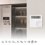 Opentherm Wireless Boiler Thermostat Room Heating Low Power Battery Thermostat Boiler Digital Temperature Controller Wall Mount