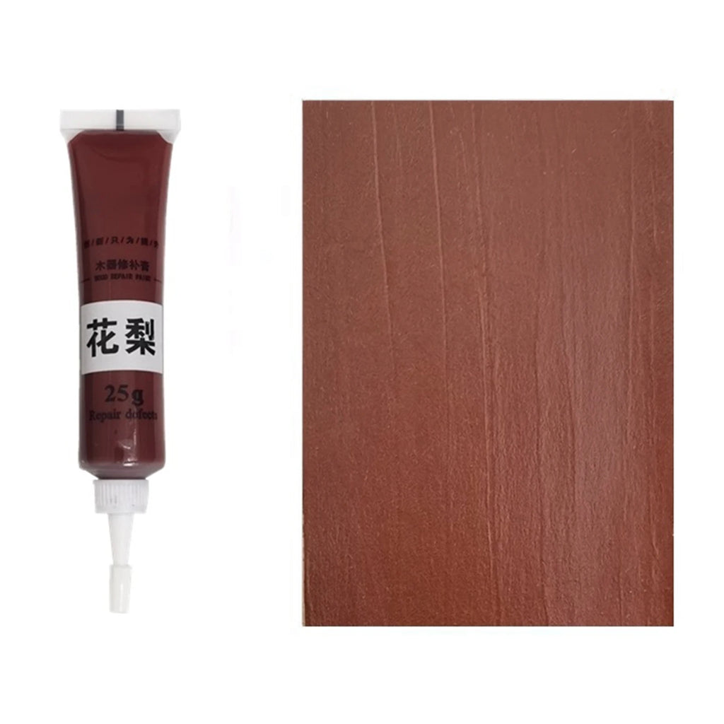 25g Wood Paint Repair Paste Scratches Cracks Restoring Cream For Wardrobes Desks Wooden Floors Wood Repair Wood Stain