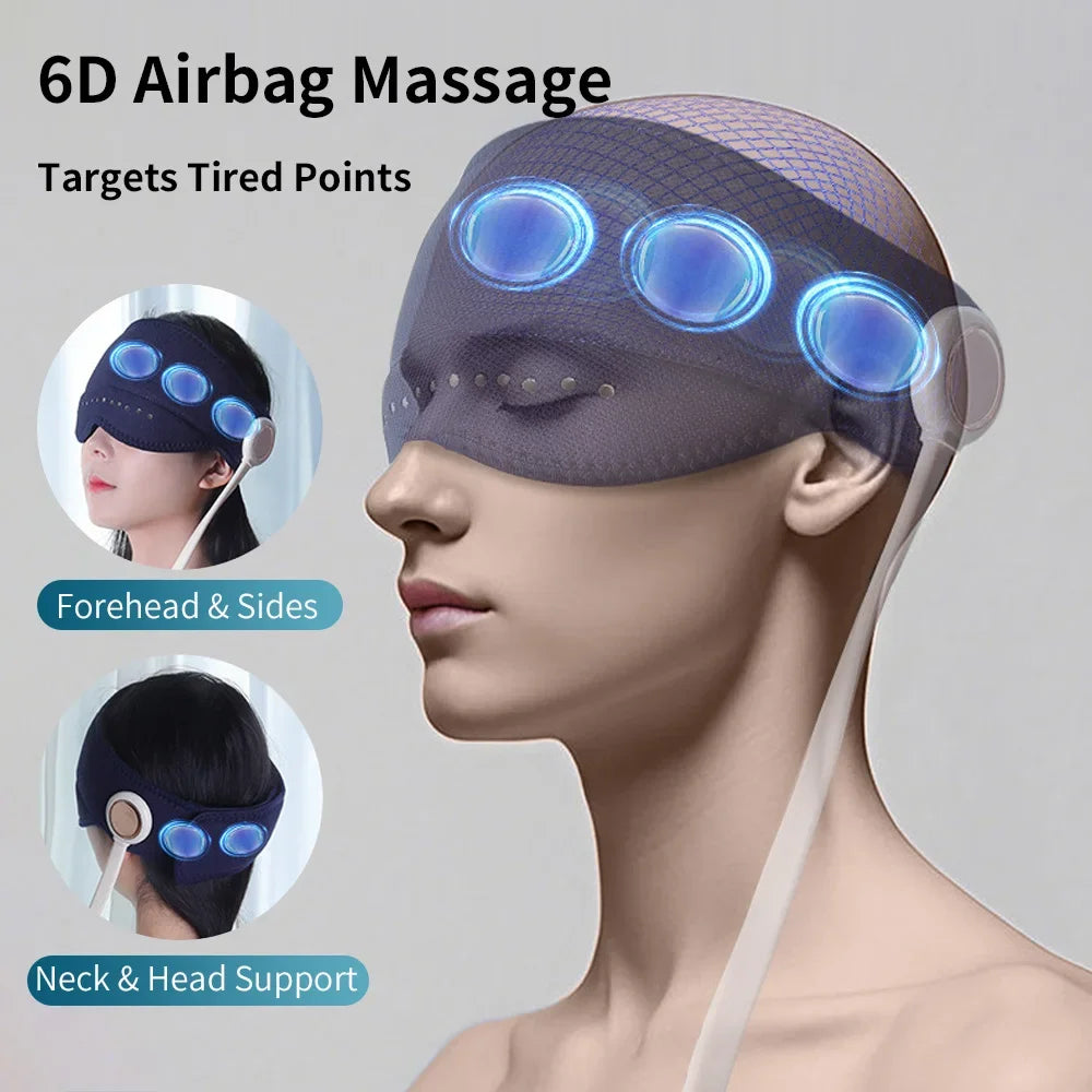 Airbag Pressure Head & Eye Massager